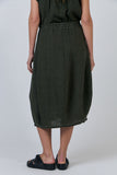 LINEN LICORICE SKIRT