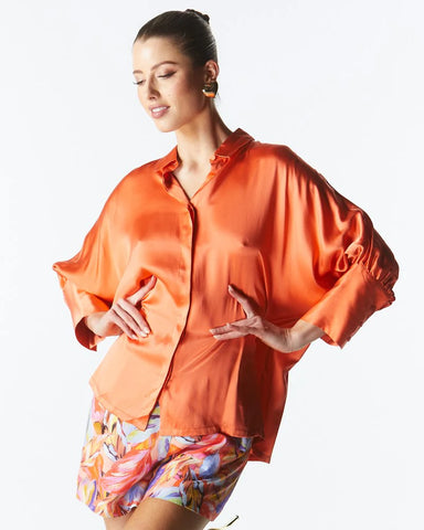 DASHING SHIRT - TANGERINE