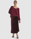 MUSTANG SALLY VELVET SKIRT