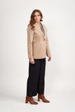 VASSALLI SHAPED PINWALE CORD BLAZER