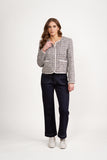 VASSALLI SHORT JACKET WITH TRIM