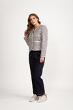 VASSALLI SHORT JACKET WITH TRIM