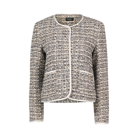 VASSALLI SHORT JACKET WITH TRIM