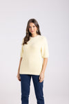 FLUFFY S/S CREW SUNSHINE