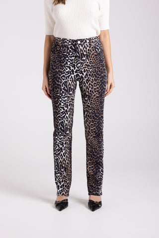 ANIMAL PRINT JEAN