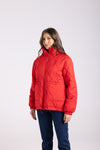 PUFFER JACKET RED