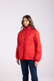 PUFFER JACKET RED