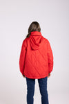 PUFFER JACKET RED