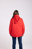 PUFFER JACKET RED