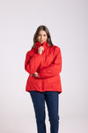 PUFFER JACKET RED