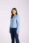 CROP BOUCLE JACKET