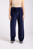 VELOUR PANT NAVY