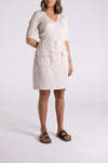LINEN TWEED SKIRT