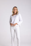 BOXY KNIT WITH TIPPING