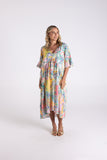 STELLA PRINT MIDI DRESS