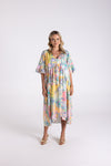 STELLA PRINT MIDI DRESS