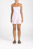LINEN PINK SHORT
