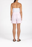 LINEN PINK SHORT
