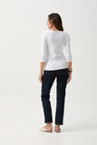 RIB TEE 3/4 SLEEVE