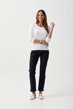 RIB TEE 3/4 SLEEVE