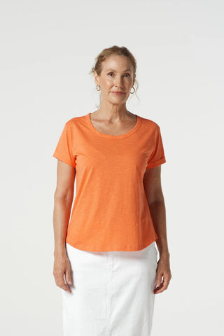 CREW NECK TEE SUNSET