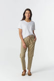 EVERY DAY COTTON ROLLED CUFF T WHITE White