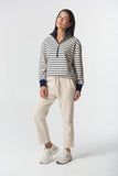 OUTLAND COTTON 1/2 ZIP SWEATER