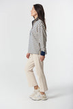 OUTLAND COTTON 1/2 ZIP SWEATER