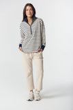 OUTLAND COTTON 1/2 ZIP SWEATER