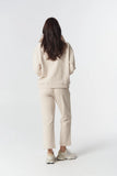 RUGGED 1/2 ZIP COTTON SWEATER
