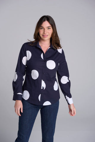 SPOT COTTON SHIRT