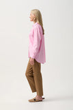 BLOOM OVERSIZED BASIC SHIRT PINK
