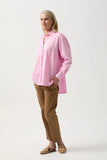 BLOOM OVERSIZED BASIC SHIRT PINK