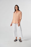 3/4 SLEEVE STRIPED SHIRT