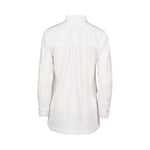 COTTON SHIRT WITH SIDE SPLITS