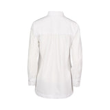 COTTON SHIRT WITH SIDE SPLITS