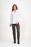 COTTON SHIRT WITH SIDE SPLITS