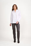 COTTON SHIRT WITH SIDE SPLITS