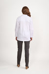 COTTON SHIRT WITH SIDE SPLITS