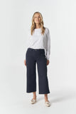 SKY FRILL SHIRT WHITE