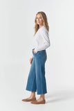 5 POCKET CROP WIDE LEG JEAN