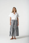 THICK STRIPE CULLOTTES COTTON
