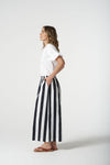 THICK STRIPE CULLOTTES COTTON