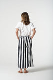 THICK STRIPE CULLOTTES COTTON
