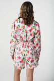FLORAL OVERSIZED LONG SHIRT