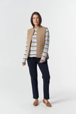 THE HERITAGE QUILTED VEST ICED COFFEE