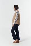 THE HERITAGE QUILTED VEST ICED COFFEE