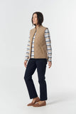 THE HERITAGE QUILTED VEST ICED COFFEE