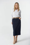 5 POCKET MAXI SKIRT
