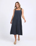 LOURDES DRESS NAVY